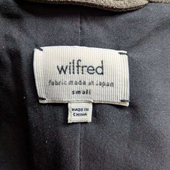 Wilfred Aritzia Mayet Blazer Moto Jacket Olive Drab size Small - Picture 13 of 15